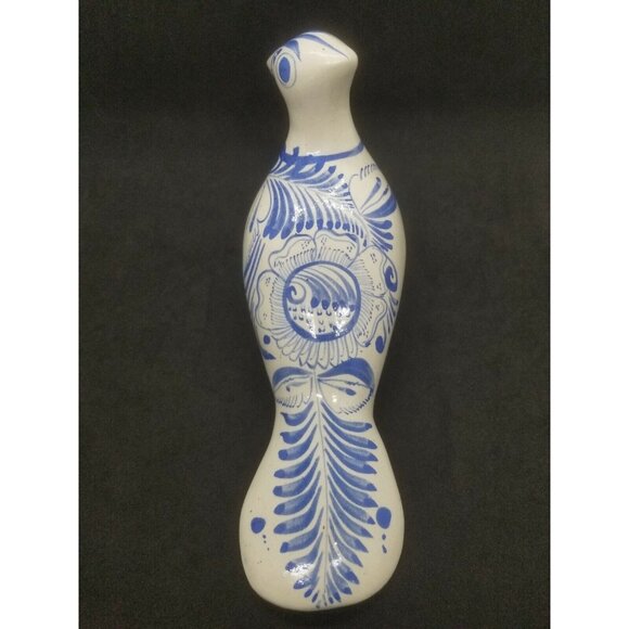 Tonala Mexican Pottery Bird Dove Pigeon Animal Figurine Folk Art - Picture 3 of 7